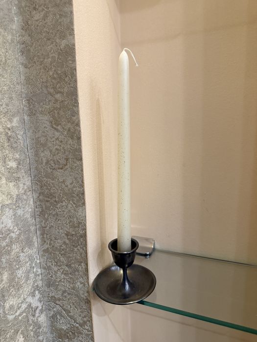 Антикварний підсвічник Herrmann срібний