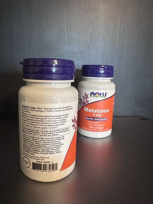 Melatonina 180 comprimidos de rápida absorção
