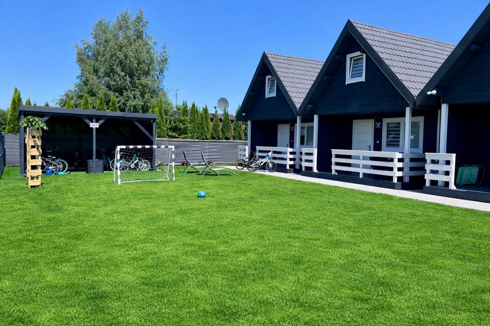 domki letniskowe nad  morzem Wicie, plac zabaw, atrakcje dla dzieci