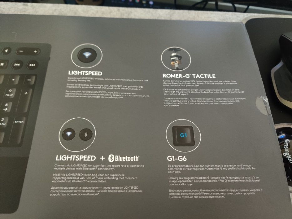 Teclado Mecânico Logitech G613 Wireless Layout US