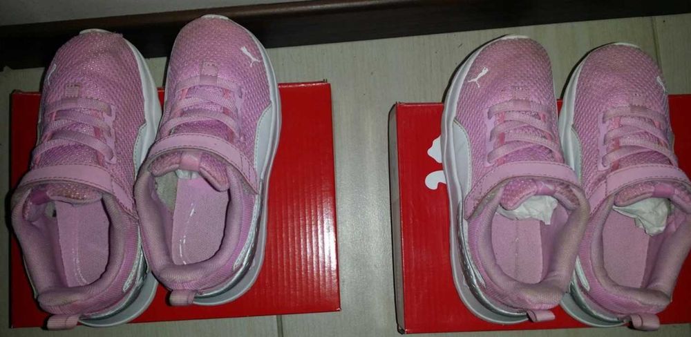 różowe PUMA 26 dziewczynka