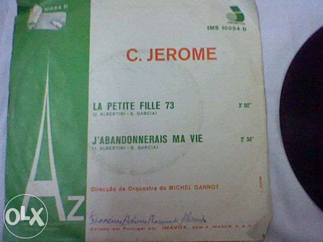 Disco vinil c. jerome  la petite fille 73