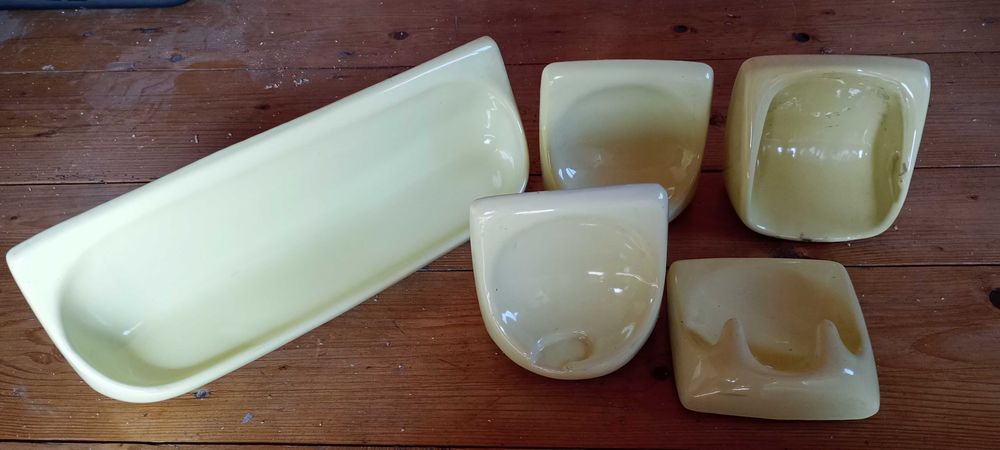 zestaw: półeczek-kafelków do łazienki