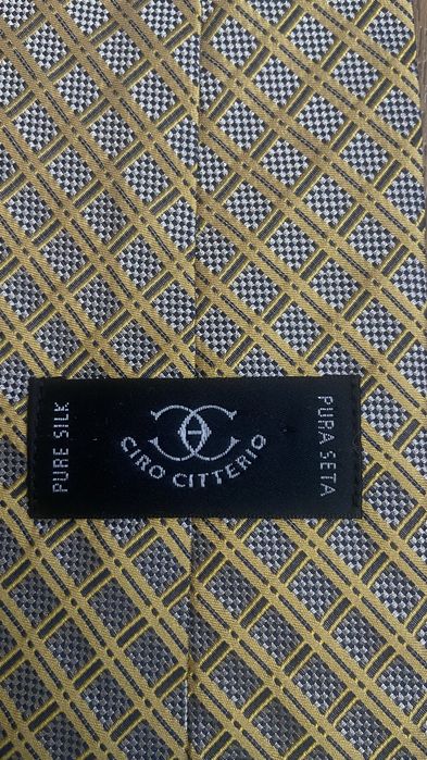 Краватки Ciro Citterio 100% шовк, 2 шт.