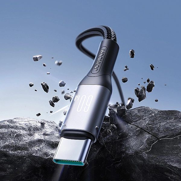 Kabel Joyroom S-A28 Flash Series 60W USB-C - USB-C 2m - czarny