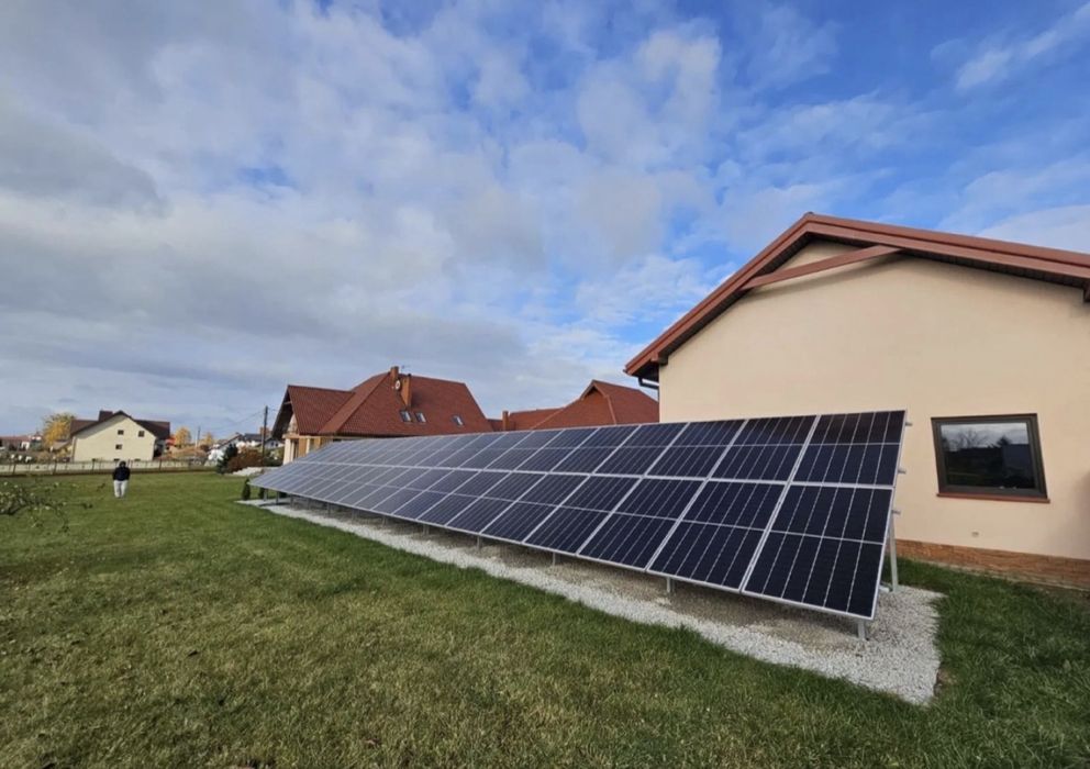 Сонячні панелі, Станції сонячної енергії, Гібридні системи МОНТАЖ