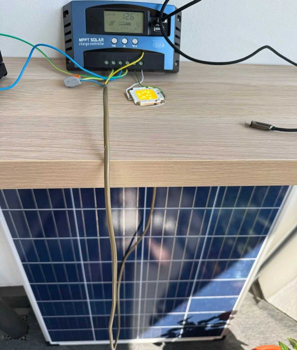 50A Solar PV Контроллер заряда солнечный 12V/24V с LCD-дисплеем (PWM)