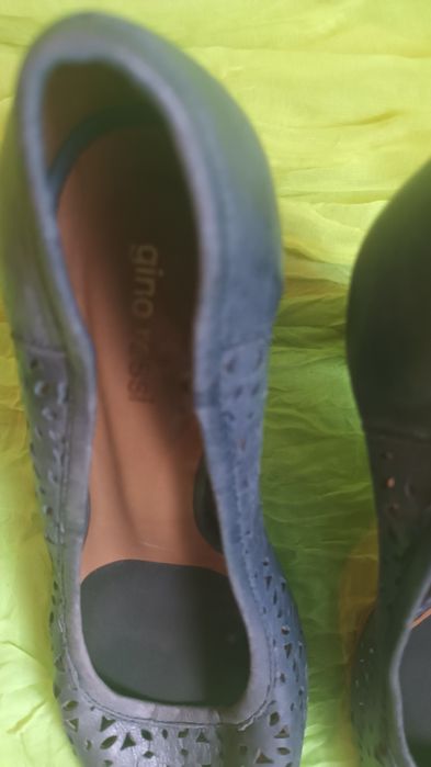 Buty słupek Gino R rozm.38 ażurowe