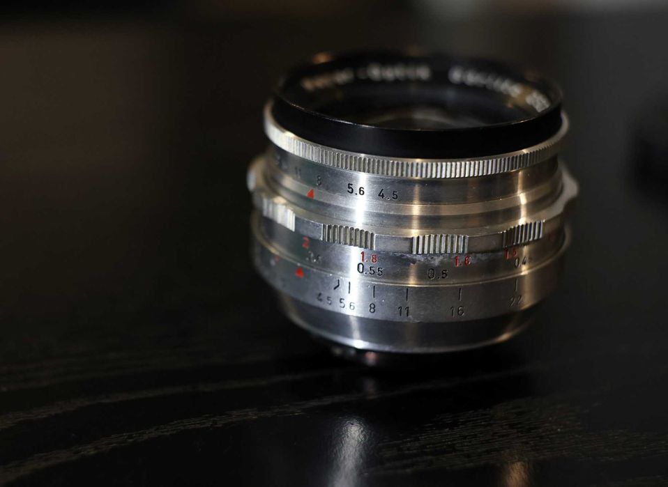 Klasyczny aparat Altix z obiektywem Primagon 4.5/35 + oryginalne etui!
