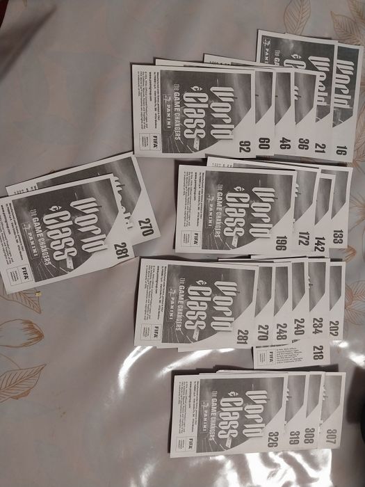 Наклейки стікери World Class 2024 Panini