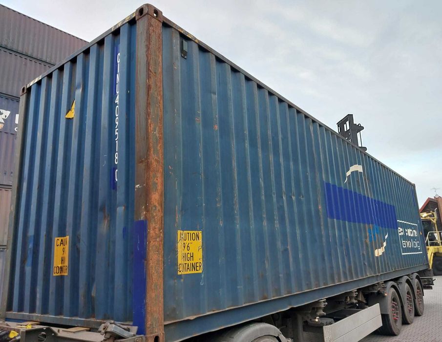 Ostatnie sztuki – niskie ceny! Morski kontener magazynowy 12m/40'HC