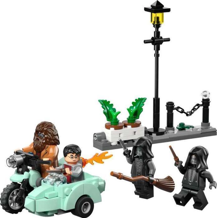 Klocki LEGO Harry Potter 76459 Ucieczka Hagrida i Harry`ego z Privet D
