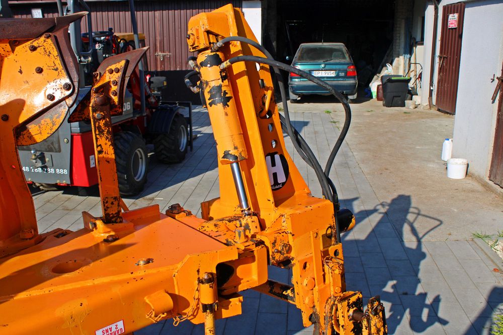 Pług obrotowy 3-skibowy HUARD / KUHN RL 301 / Przedpłużki / Koło gumowe / Stan BDB