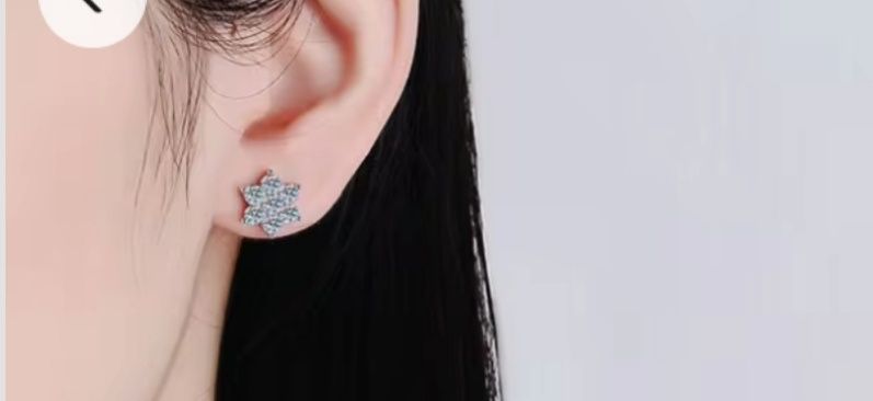 Муасаніт. Гвоздики. 2 вида.