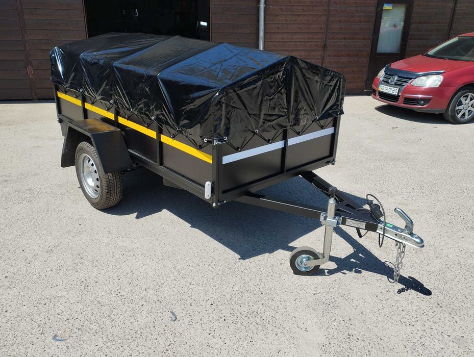 Бортовий причіп 2.6*1.35м Бакелітова фанера! Прицеп причіп легковий