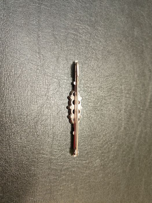 Alfinete de Senhora Prata e Granadas