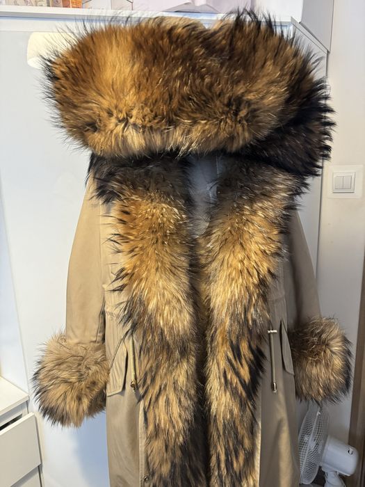 Parka zimowa z naturalnym futrem Lili Furs