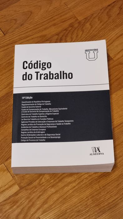 Código do Trabalho Edição Universitário (Almedina)