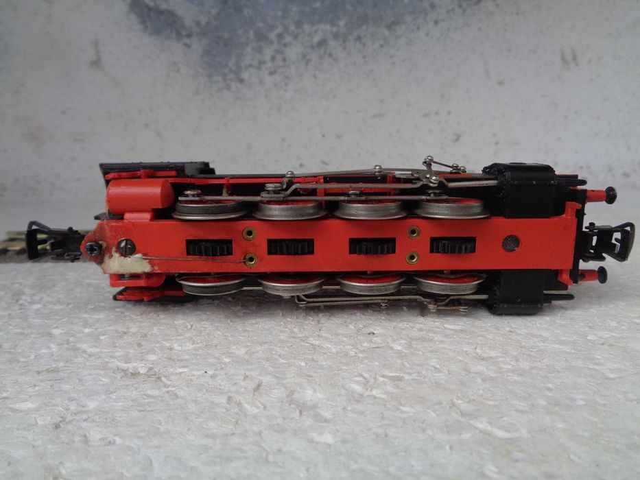 1:87 Locomotiva a vapor BR 55 comboio da DR