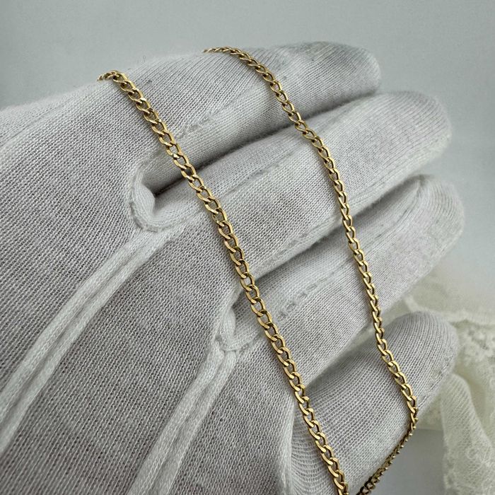 Złoty Łańcuszek 585 Pancerka Elegancka Klasyczna 2.81G 53,5CM | Odnowiona