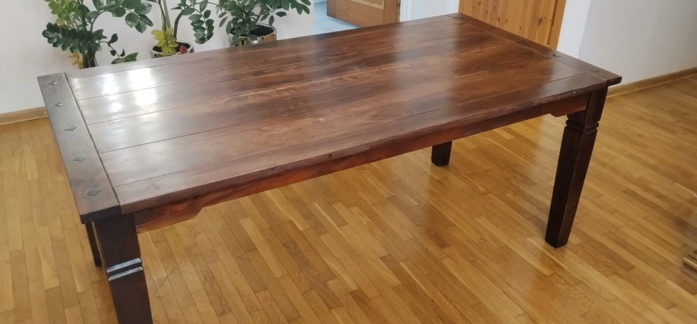 Stół rustykalny plus dokladki