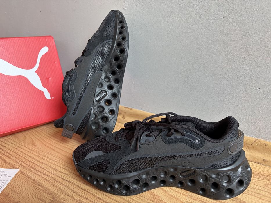 Buty PUMA Black-Flat Dark Gray
