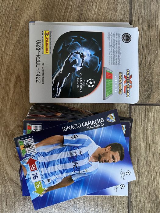 58 kart Panini Champions League 2012/13 update