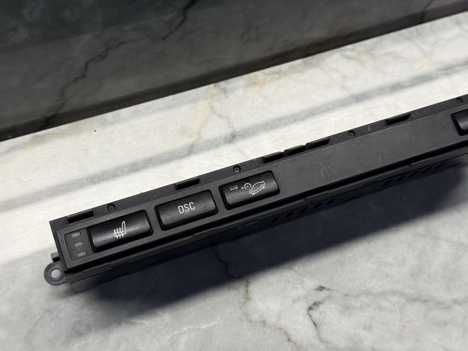 BMW E46 Планка підігріву сидінь Блок DSC Кнопка Допомоги при спуску