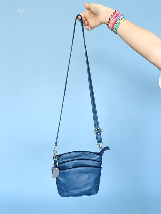 Torebka listonoszka/crossbody skórzana