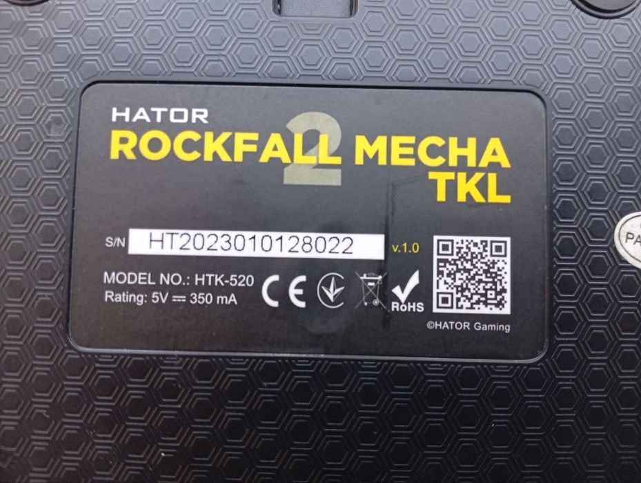 Клавиатура Hator Rockfall 2 HTK-520