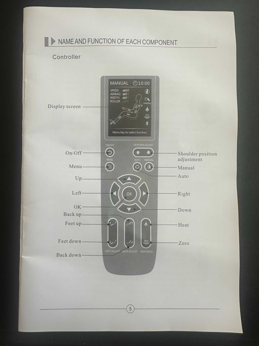 Cadeira de massagens Multi Funcional Smart Jet S