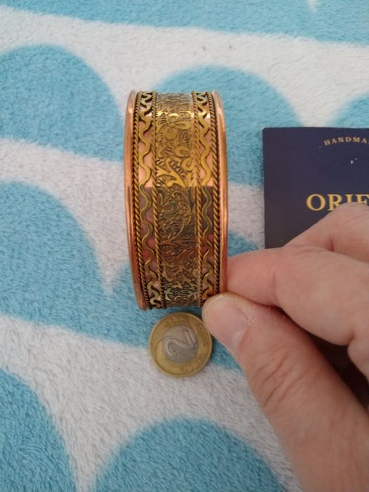 Zestaw biżuterii miedź