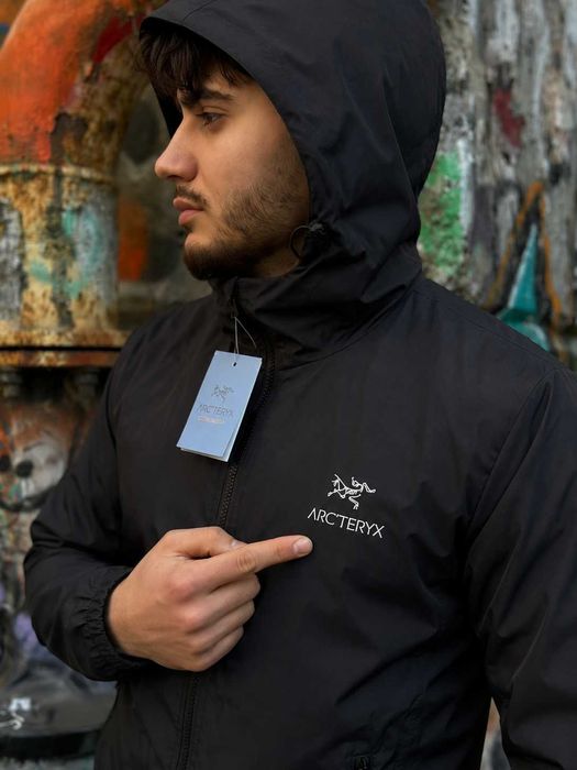 Arcteryx Черная Куртка Новая гортекс // Нова Вітровка Артерикс Гортекс