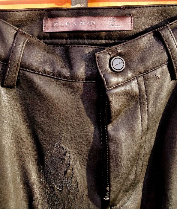 Calcas Pretas Metal Doom Industrial Punk Militar Rasgadas Degradantes