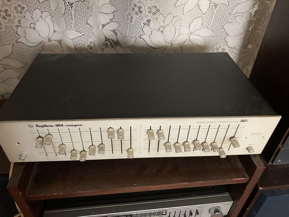 Эквалайзер Корвет 004 стерео HI FI графический: 1 400 грн ...