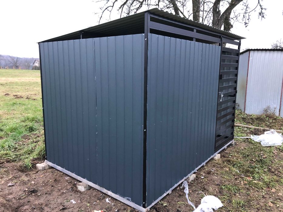 Wiata na śmieci-różne wymiary-DOSTAWA