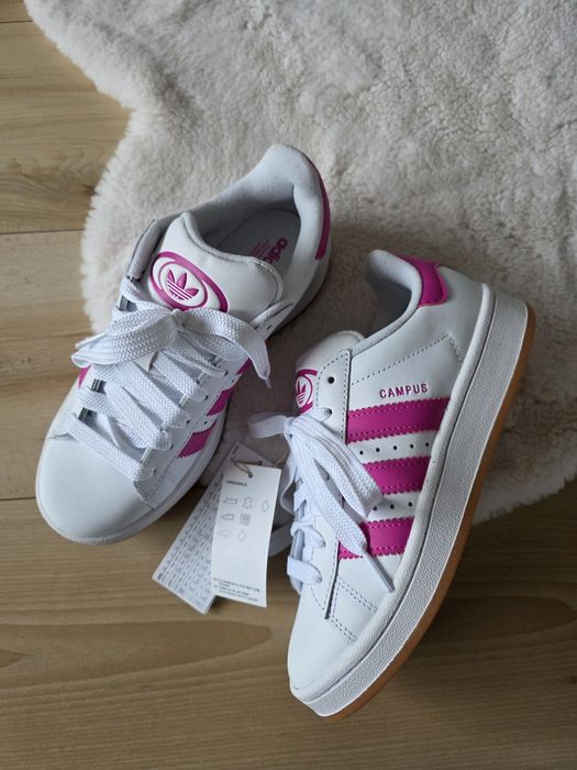 Adidas Campus białe sneakersy 37 1/3