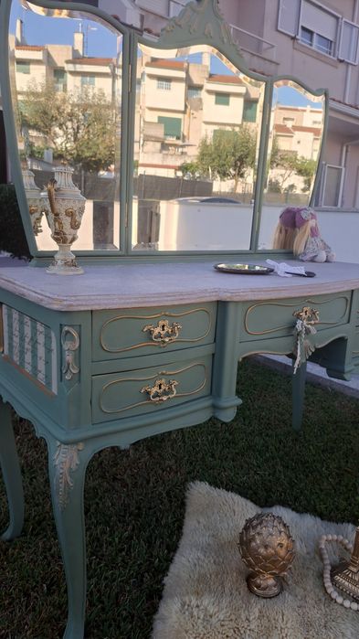 Toucador estilo queen anne