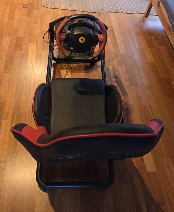 Fotel gamingowy Kokpit wyscigowy Simracingu