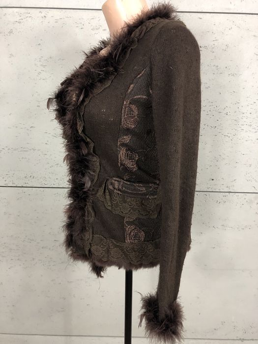 BCBGMAXAZRIA roz. S damski kardigan żakiet