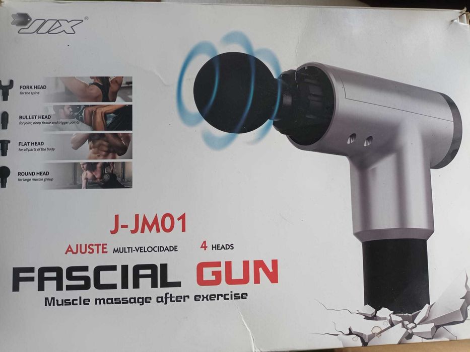 Pistola de massagem JAX J-JM01