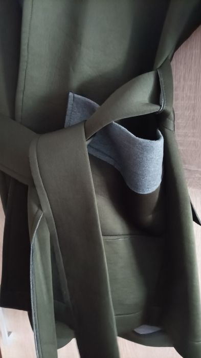 Płaszcz khaki paparazzi fashion