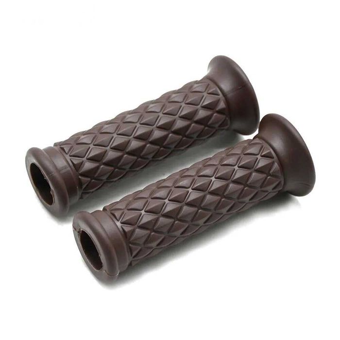Par de Punhos de Borracha 22mm Topos Abertos para Moto - Várias Cores