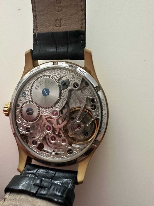 EPOS 3369.193.22.25.25 | Швейцарские механические часы | Open Heart