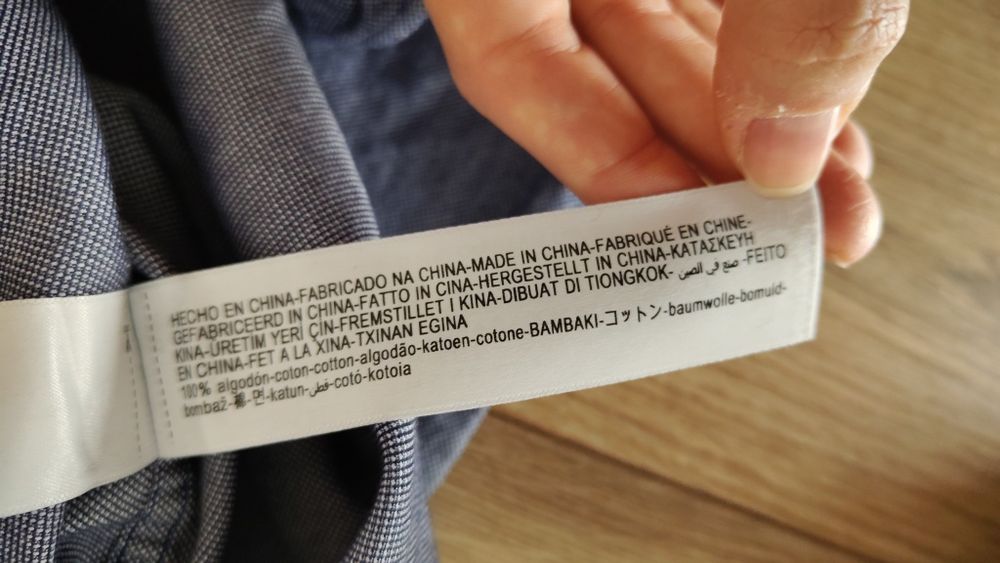 Bawełniana koszula massimo dutti męska S