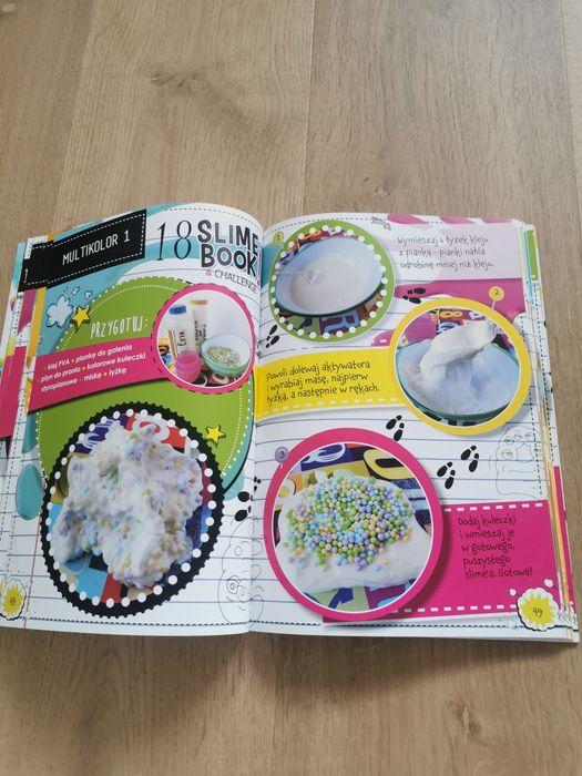 Slime book. Kreatywna zabawa.