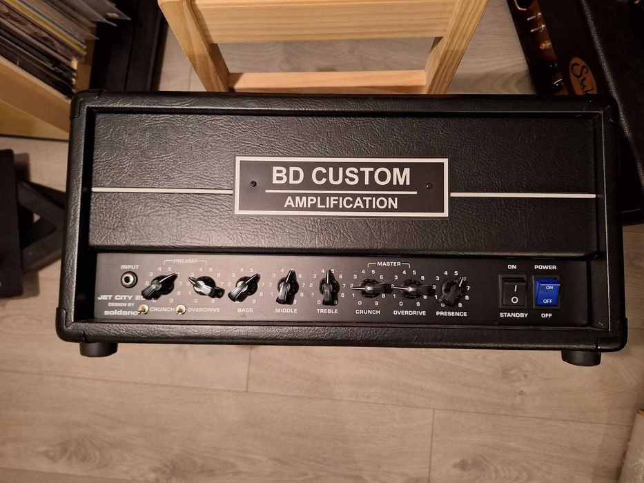 Amplificador Jet City JCA22H modificado / BD Custom CAE 3+SE Ch2 Ch3