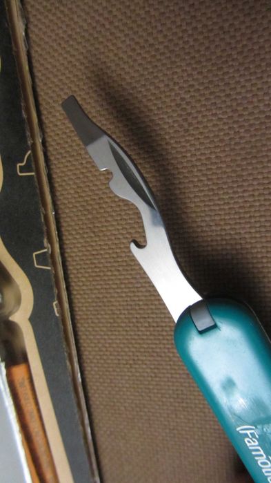 Victorinox Rover лезо  Emergency-blade(вкорочене) & Gerber Paraframe.