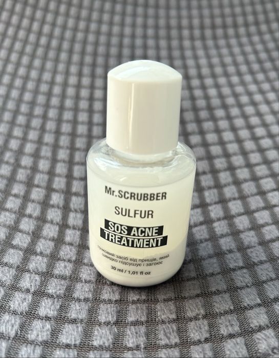 Точковий засіб від прищів SOS Acne Treatment Sulfur Mr Scrubber
