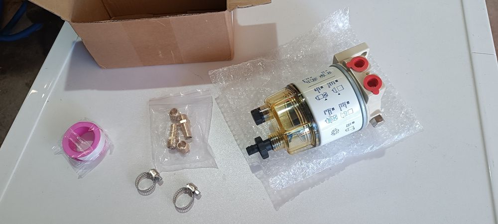 Filtro de combustível para água